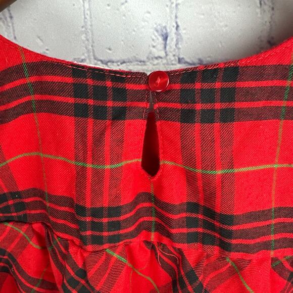 Disney Store Minnie Mouse Long Sleeve Christmas Nightgown Pajama Girl Med 7/8 - Picture 10 of 10